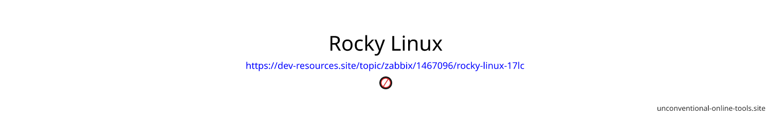 Rocky Linux